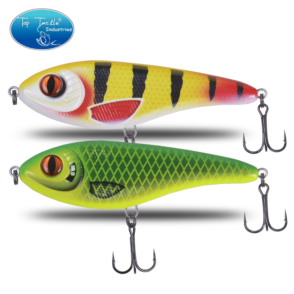CF Dụ Chậm Đánh Chìm Jerkbait 68Mm-9G 78Mm-15G 90Mm-21G 105Mm-30G Xạ Pike Trượt Bass