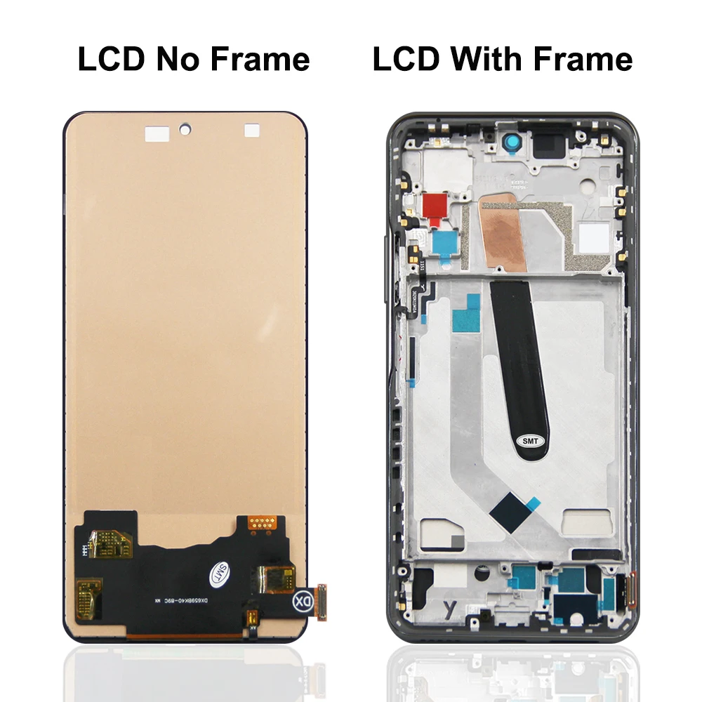 LCD Voor Xiaomi POCO F3 LCD Display met Frame Touch Screen Digitizer Vergadering Vervanging Voor POCOF3 M2012K11AG Scherm Reparatie