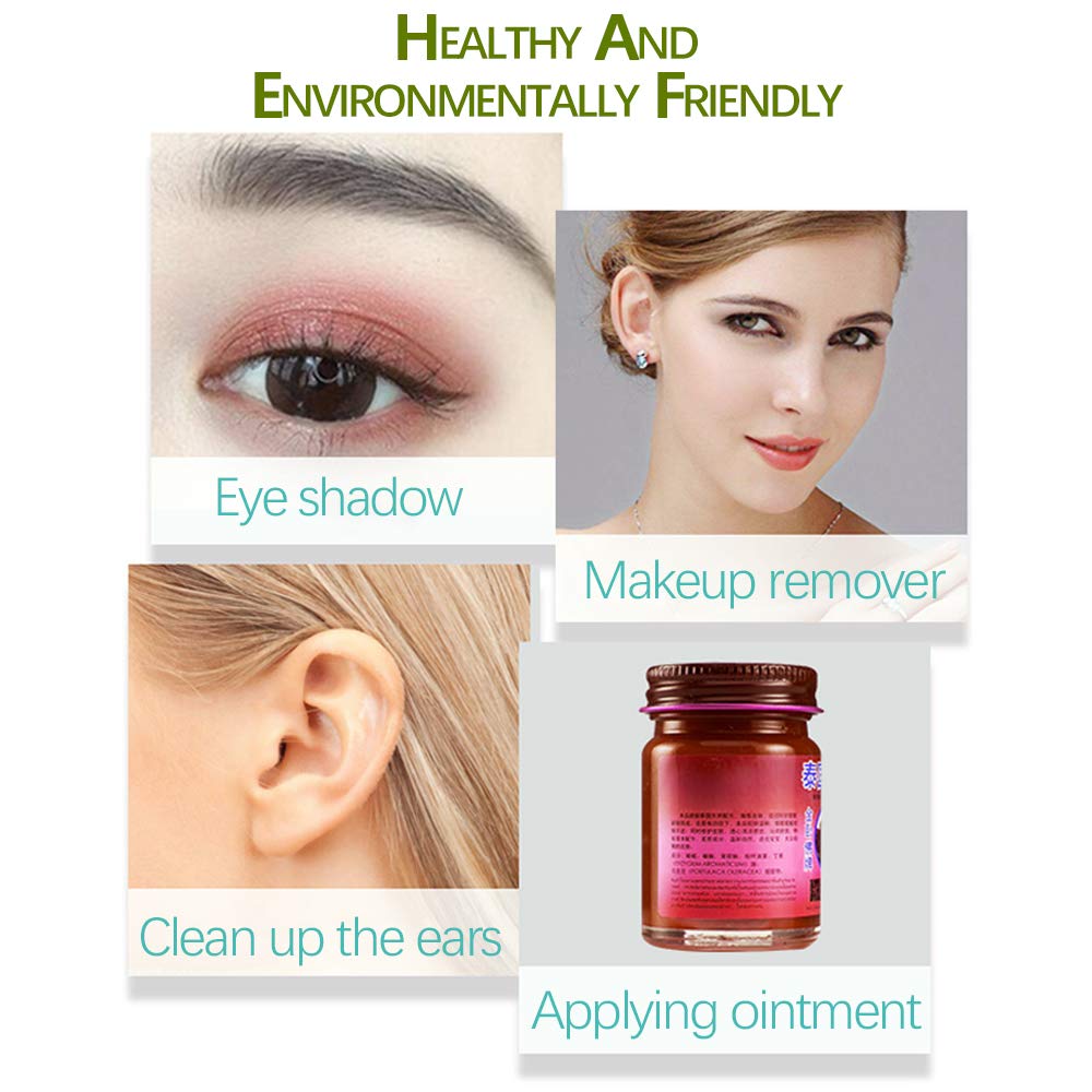 600/1000 шт., разноцветные бамбуковые ватные палочки для взрослых