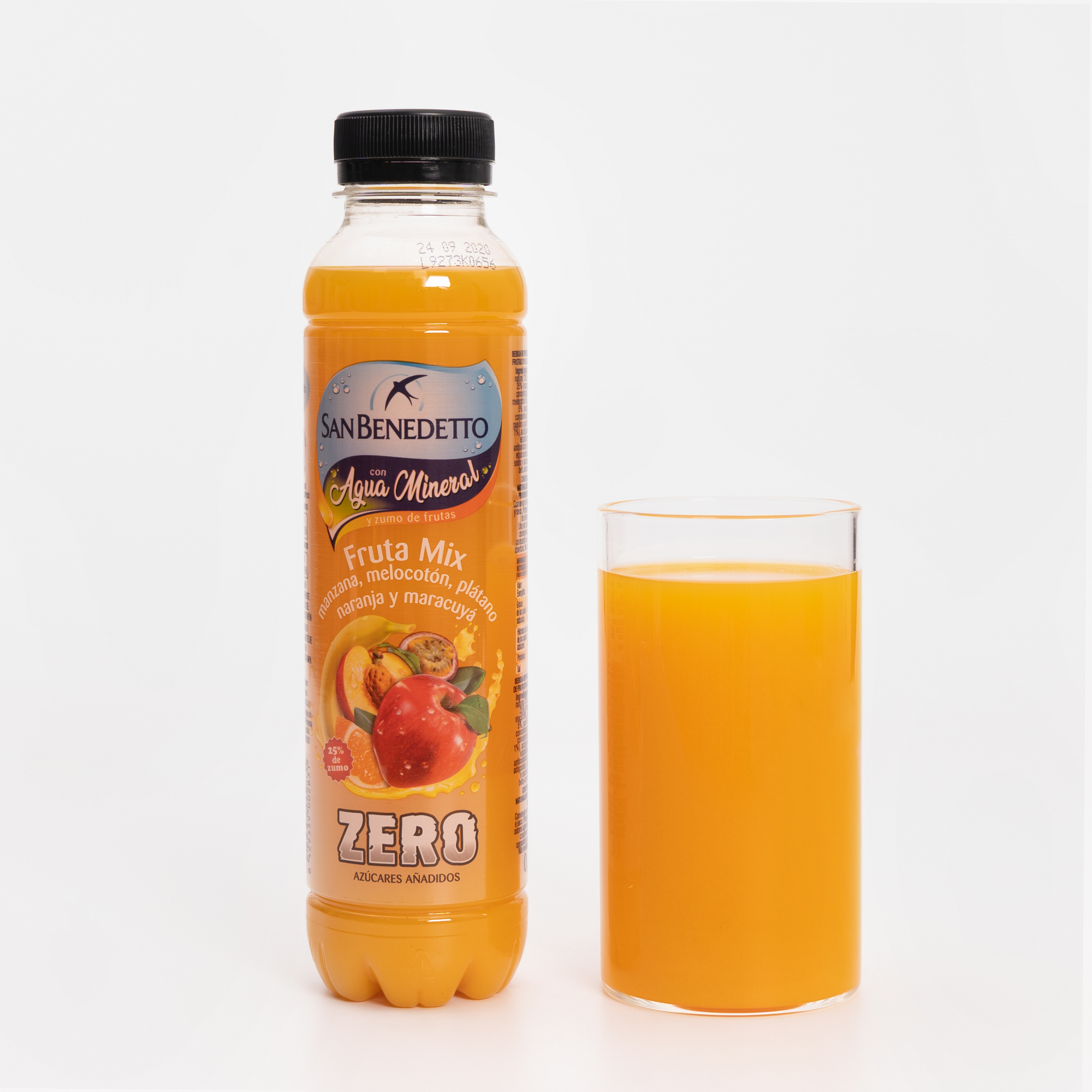 BENEDETTO-Mistura de Frutas para Espremer Suco de Frutas, Bebida Sem Paus ou GLÚTEN Contém 12 Unidades de 400ml cada