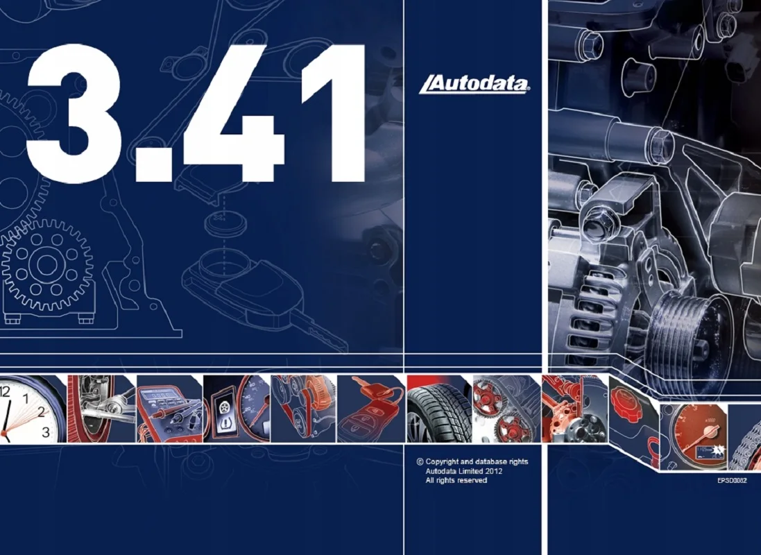 Autodata 3,41-Software de reparación de automóviles, última versión, polaco y portugués, 3,41✔Lectura rápida