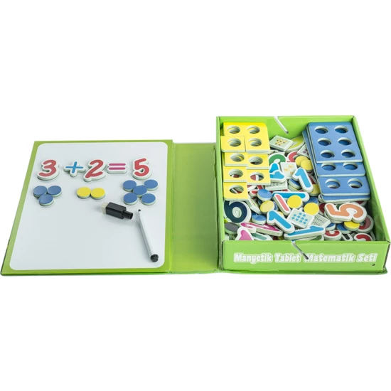 Tablet Magnetik Matematika Mengatur Belajar Matematika dengan Menyenangkan Bagi Anak-anak untuk Prasekolah dan Setelah Belajar dengan Bermain