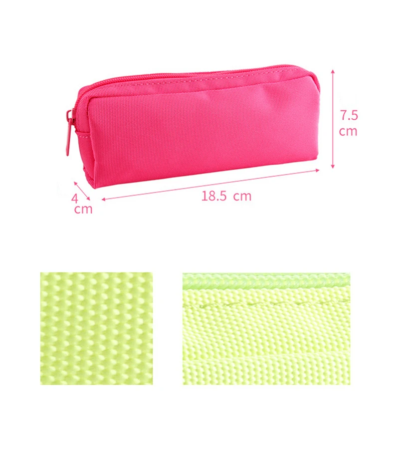 Bút Chì Màu Đen Văn Phòng Phẩm Trousse Scolaire Bút Chì Túi Đồ Dùng Học Tập Đồng Màu Pencilcase Piornik Trường Bút Chì Trường Hợp
