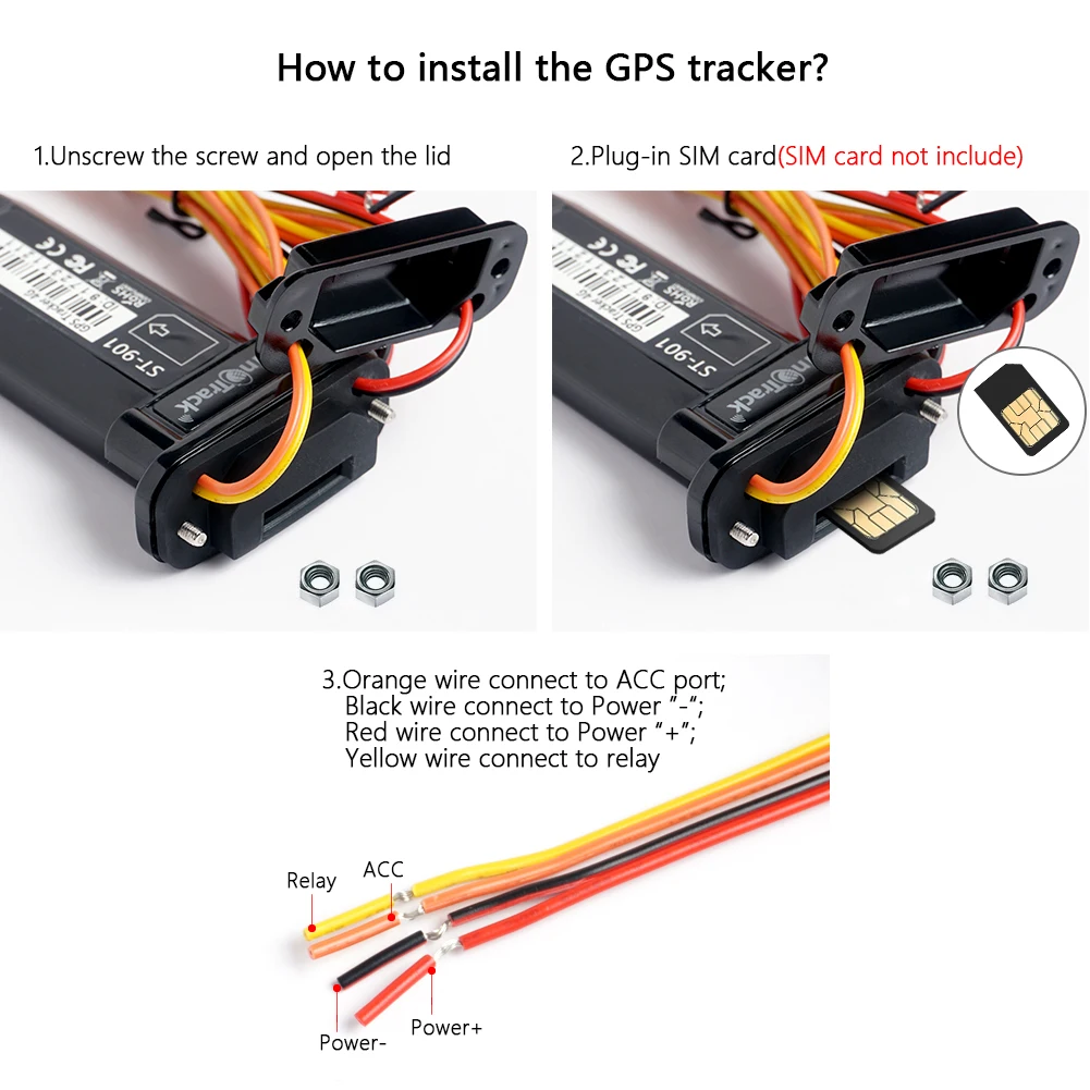 4G Mini Theo Dõi ST-901L Chống Nước Builtin Pin Đồng Hồ Định Vị GPS Cho Xe Ô Tô Xe Thiết Bị Định Vị Gps Xe Máy Có Theo Dõi Trực Tuyến Phần Mềm