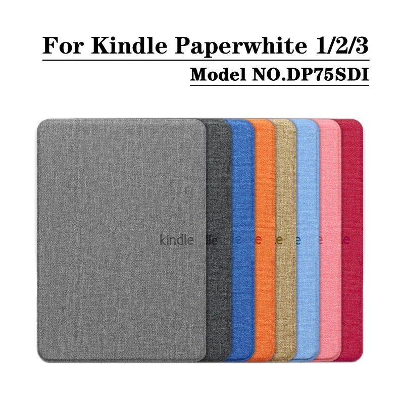 Funda protectora inteligente magnética para Amazon Kindle Paperwhite 1, 2, 3, DP75SDI, 5. a, 6 a y 7. a generación, 2015, 2017, suspensión automática