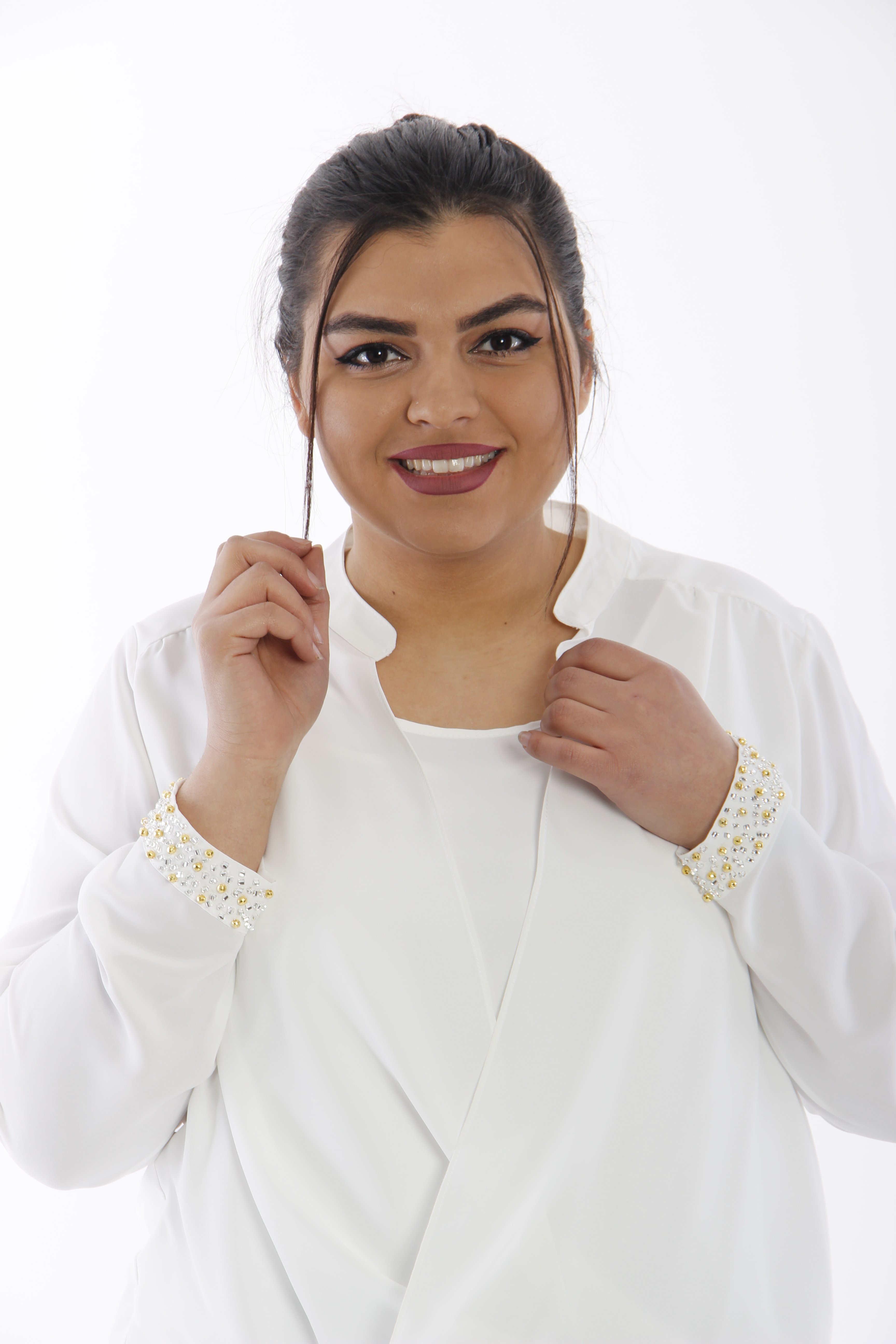 Hanezza Plus Size Krovaze Bluz