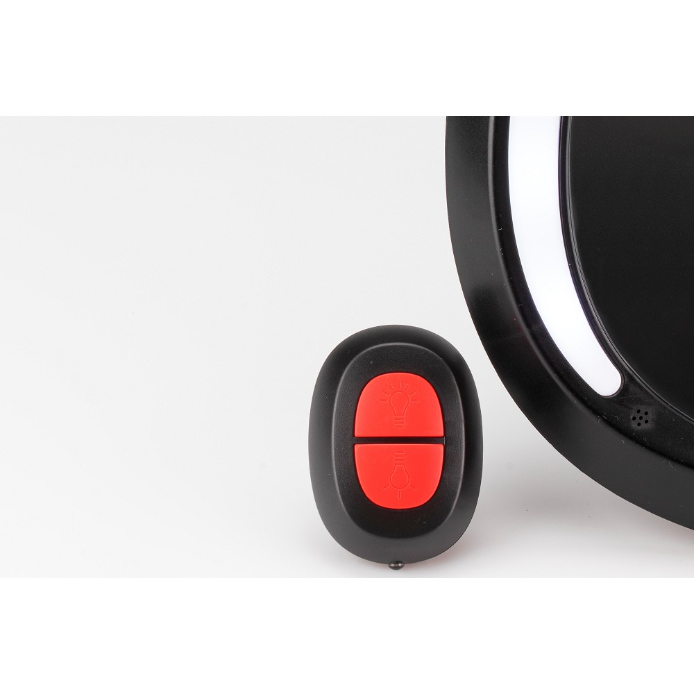 Espejo de Seguridad para bebé, Espejo Coche para Vigilar al Bebé en contramarcha con luz de LED