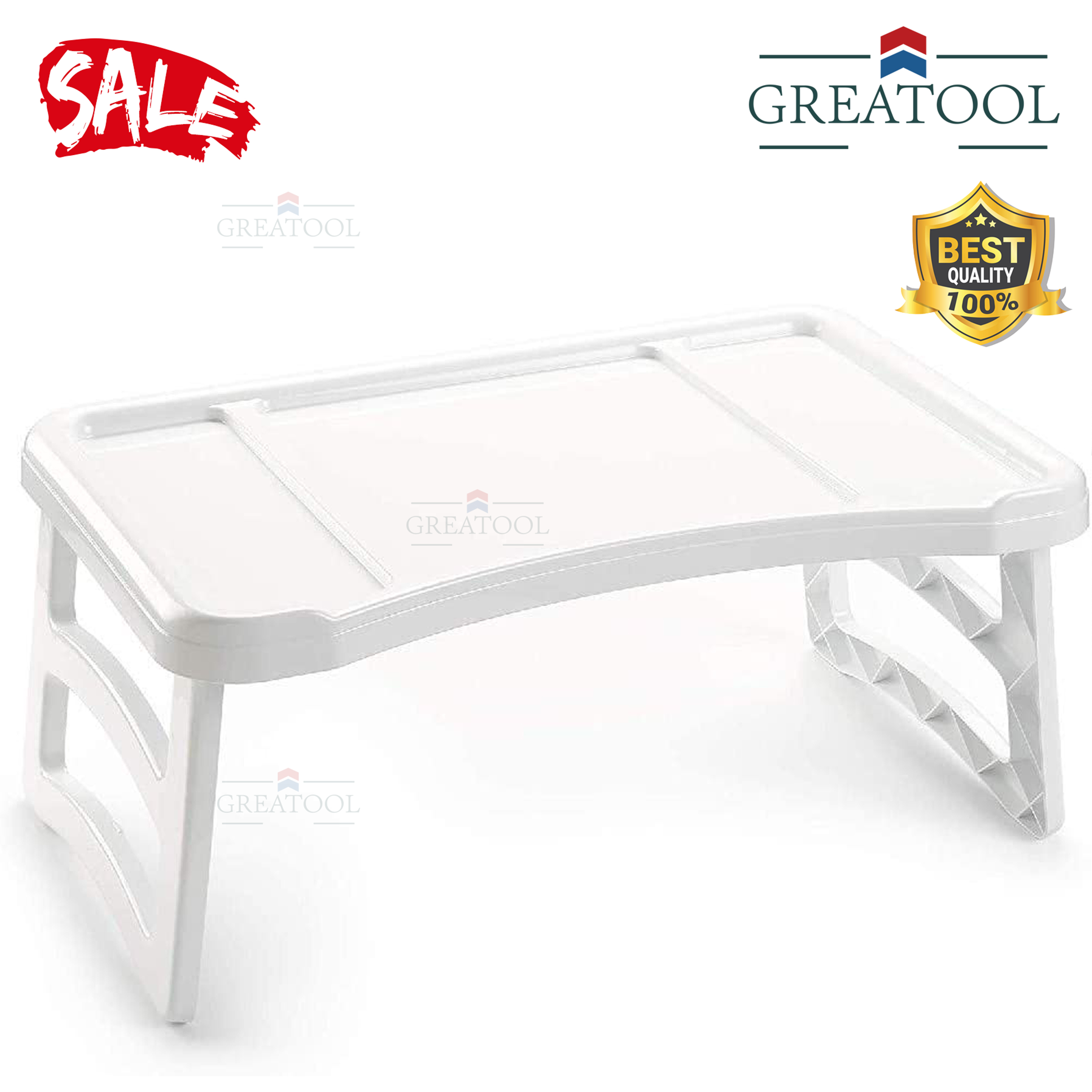 Mesa Plegable Cama de PVC, Bandeja de desayunos, Bandeja de Comer sofá y cama. Ajustable con Tapa Abatible Envío desde España