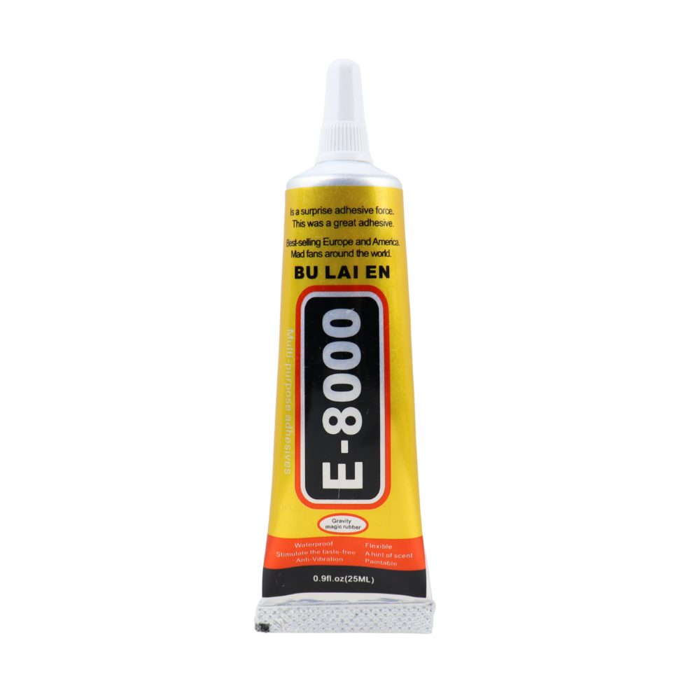 15ML 25ML 50ML 110ML Bulaien E8000 Clear Contact Phone Repair Adhesive Fibre Cloth DIY Metal Wood Glue With Precision Applicator