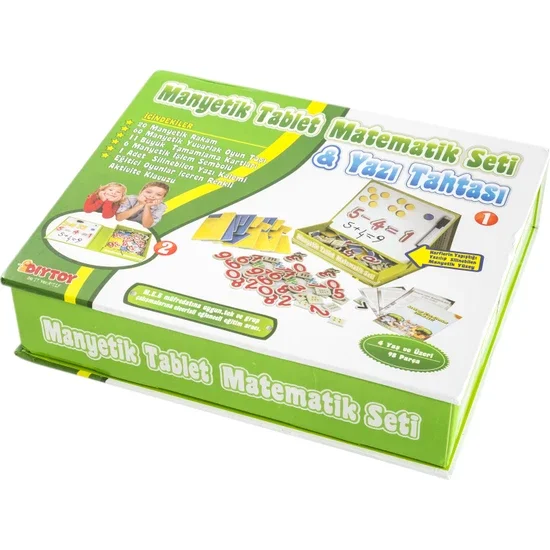Tablet Magnetik Matematika Mengatur Belajar Matematika dengan Menyenangkan Bagi Anak-anak untuk Prasekolah dan Setelah Belajar dengan Bermain
