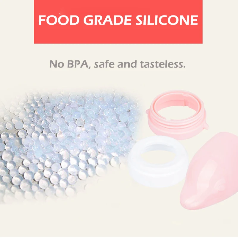 Imebaby Bé Bình Sữa Silicone Dolphin Cơm Ngũ Cốc Thìa Sơ Sinh Bộ Đồ Ăn Cho Bé Hàng Thìa Ăn