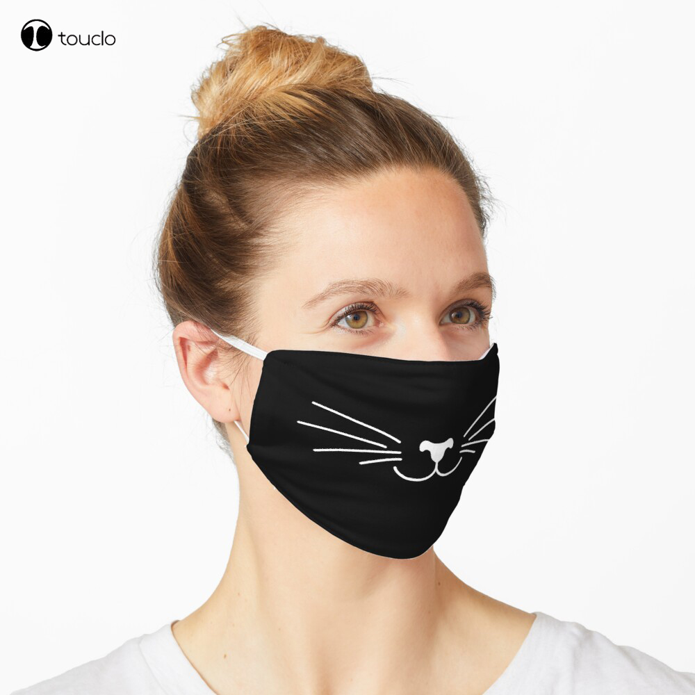 Mascarilla con filtro de gato, cubrebocas de bolsillo reutilizable y lavable