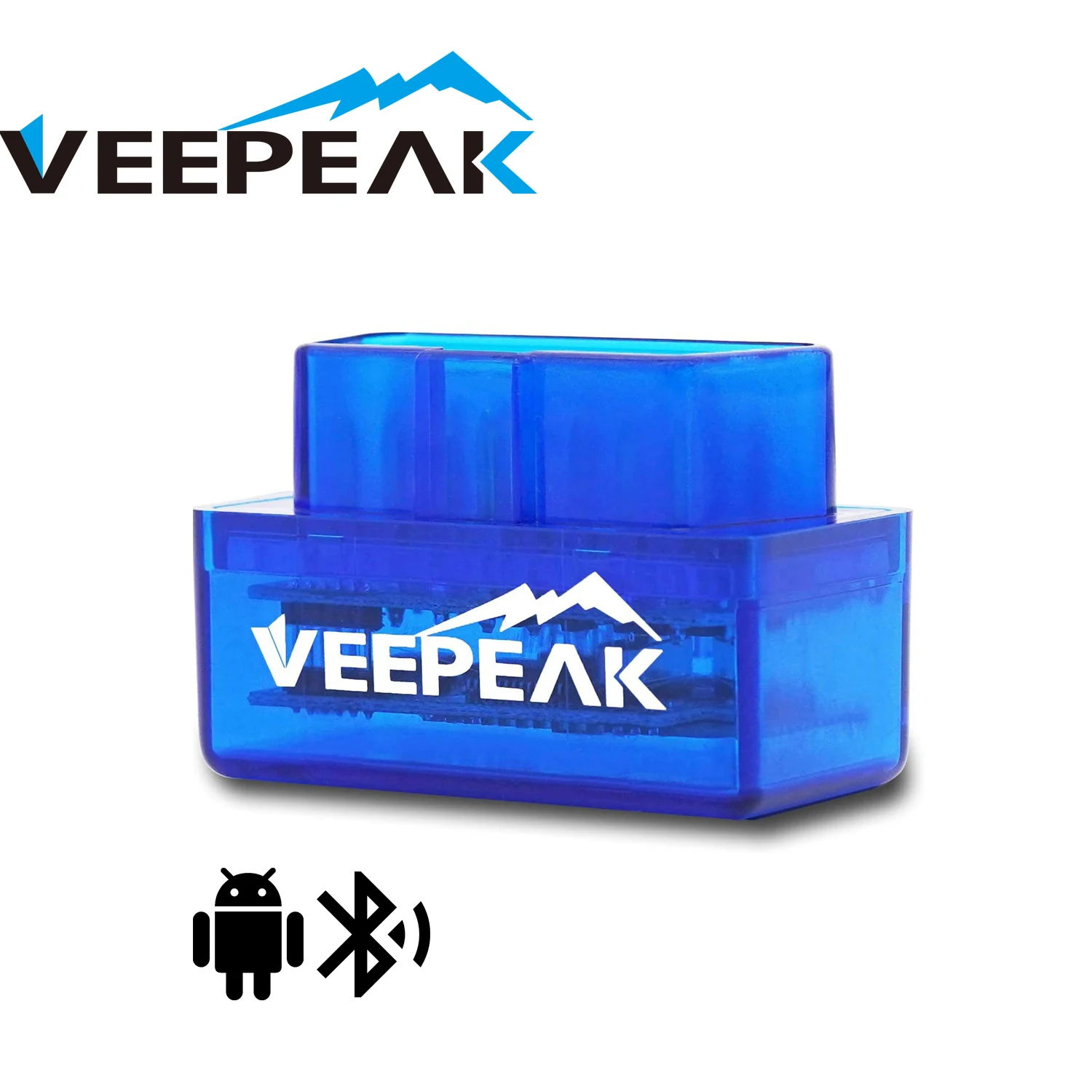 Veepeak Mini escáner Bluetooth OBD2 para Android, herramienta de escaneo de diagnóstico OBD II para coche, lector de código de luz del motor, compatible con par