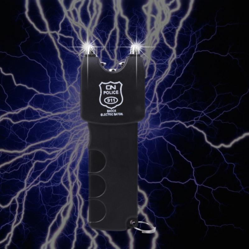 Choque elétrico seguro eletrock lanterna brinquedo vara de choque elétrico brinquedo inofensivo em forma de haste de choque elétrico brinquedo de brincadeira