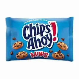 Mini Chip Box AHOY Contém 20 Pacotes de 40 gramas cada, fácil Transporte Cookies com Nugget CHOCOLATE