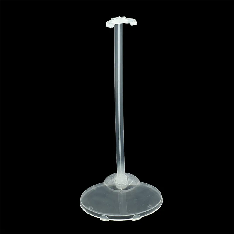 10/20 unids/lote soporte transparente para muñecas Color claro figura de juguete soporte de exhibición Prop Up modelo de maniquí