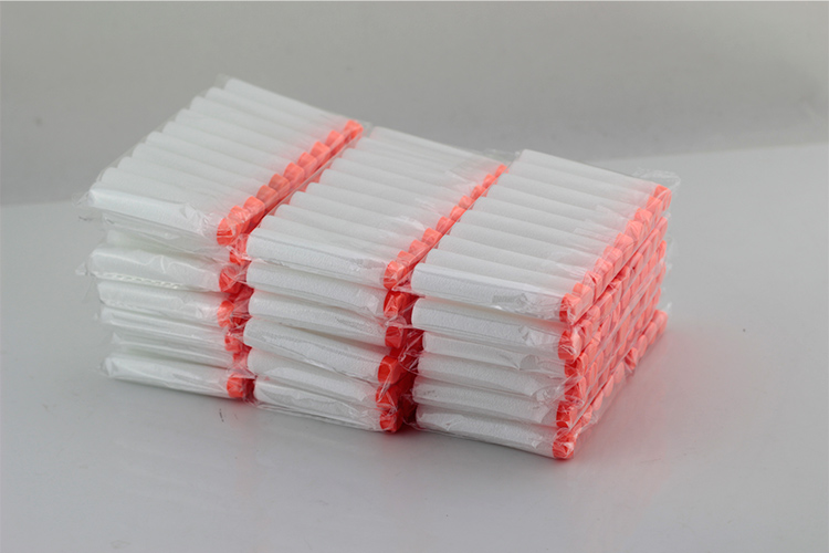 50Pc Trắng Dạ Quang Cho Súng Đồ Chơi Nerf Đạn Mềm Rỗng Lỗ Đầu 7.2Cm Đổ Lại Phi Tiêu Súng Đồ Chơi Bắn Đạn Cho Súng Đồ Chơi Nerf đồ Chơi Cho Trẻ Em, Quà Tặng