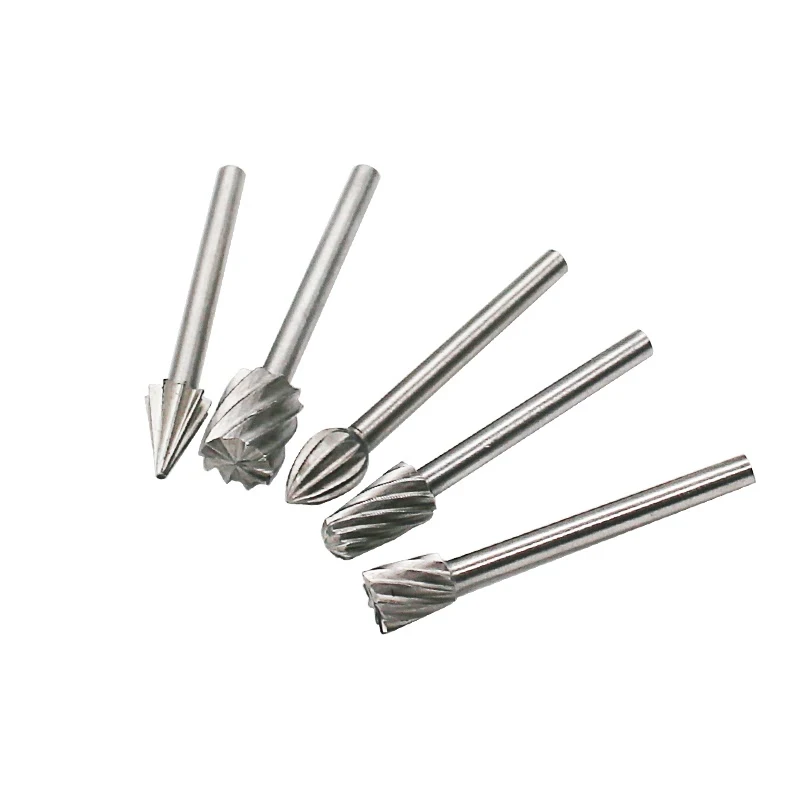 10 stücke HSS Routing Router Bits Grat Dreh Werkzeuge Dreh Carving Geschnitzte Messer Cutter Werkzeug Gravur Holz Arbeiten Verwendet für dremel