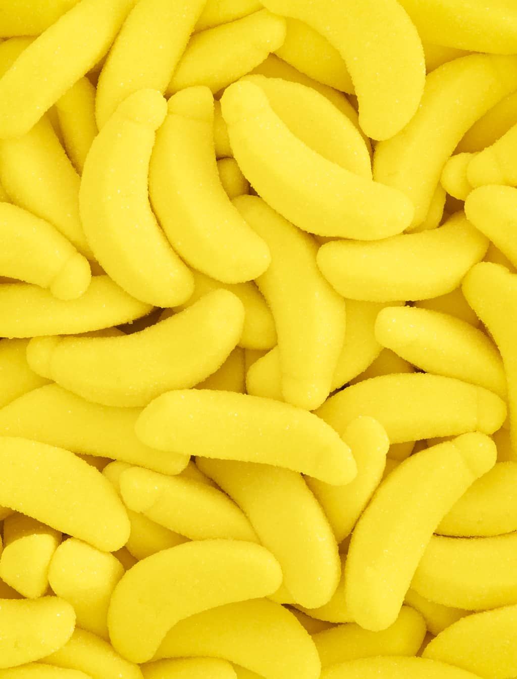 Feijão De Banana De Vidro Para Guloseimas Gordas E Livres, Gag Free, 250 Sacos