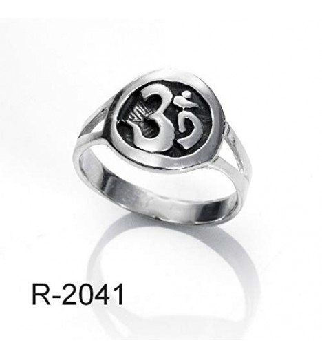 Anilllo de Plata Maciza Ohm (Fabricado en España) (15)