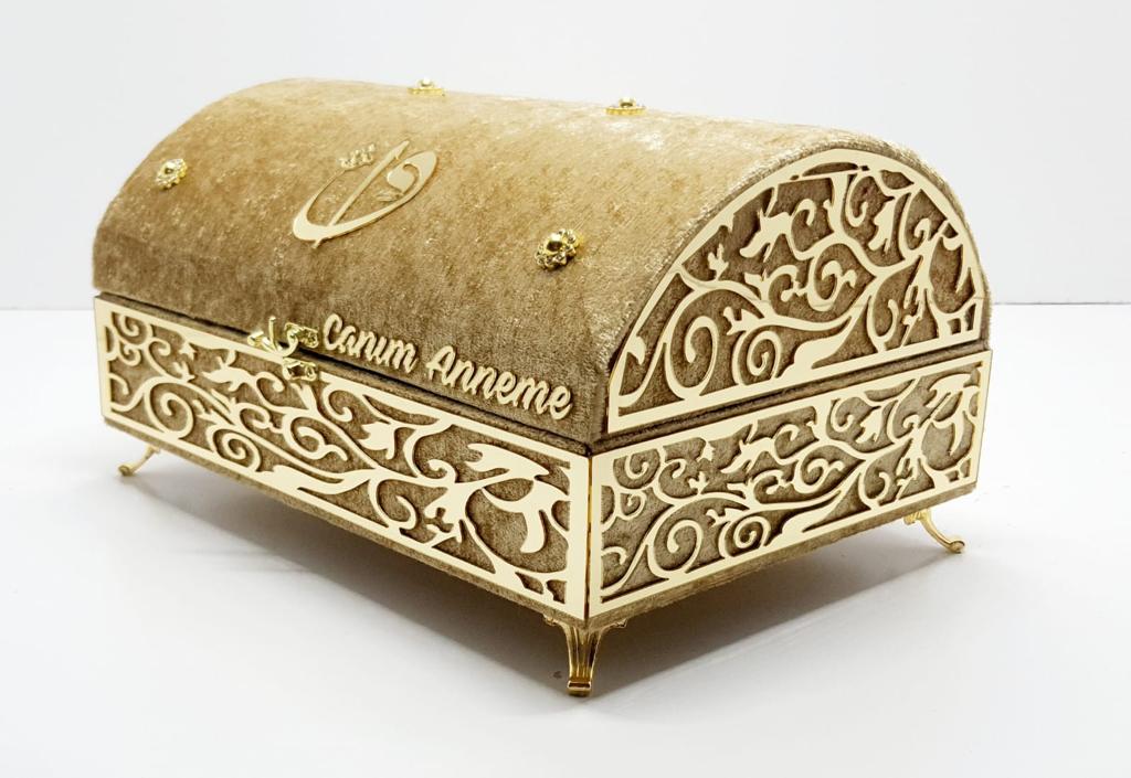 Large Size Luxury Quran Set Velvet Gold Color Quran