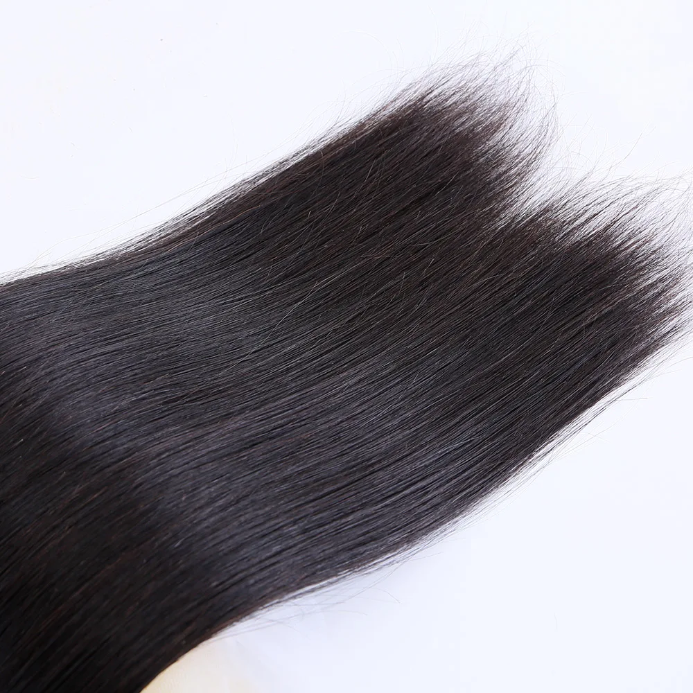 เทปบราซิลต่อผมตรง100% Real Remy มนุษย์ Weft กาวกาว Salon คุณภาพสำหรับผู้หญิง