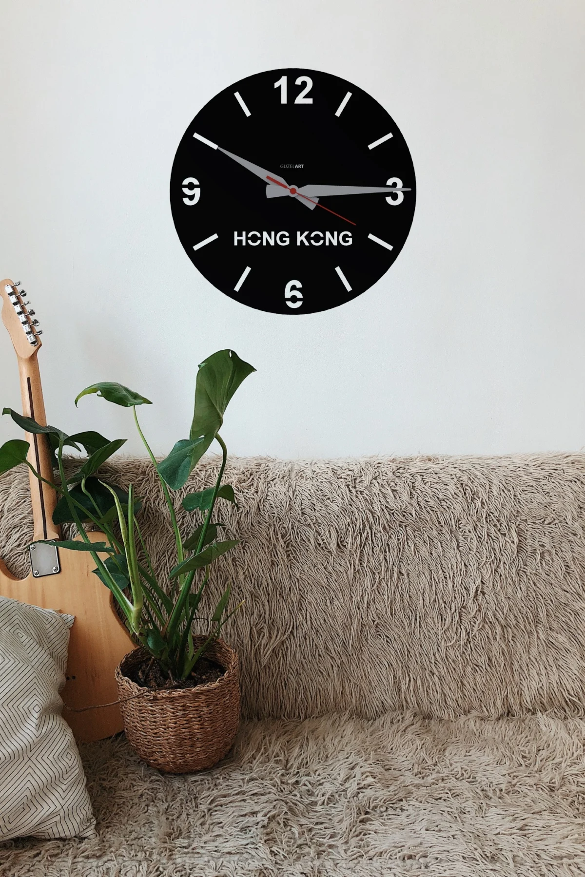 Jam Dinding GuzelArt Hong Kong, Jam Dinding Hong Kong, Jam Dinding Bertema Hong Kong, Jam Dinding Kota Hong Kong, Jam Dinding Kamar