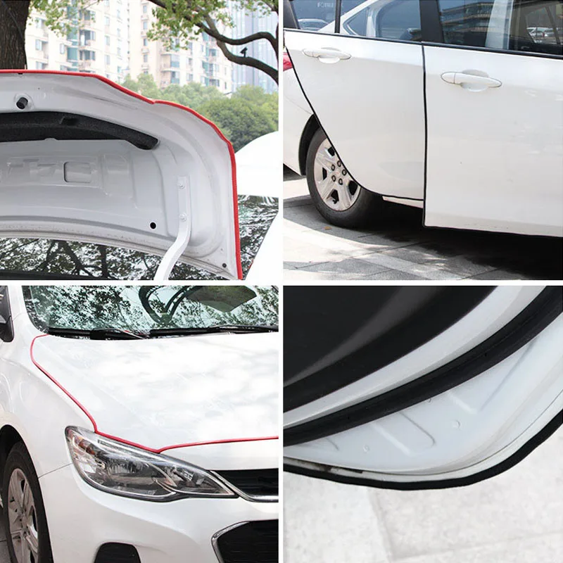 2/5/10M Autodeur Protector Edge Scratch Strip Guard Trim Autodeur Anti Botsing Bescherming met Stalen Auto-styling