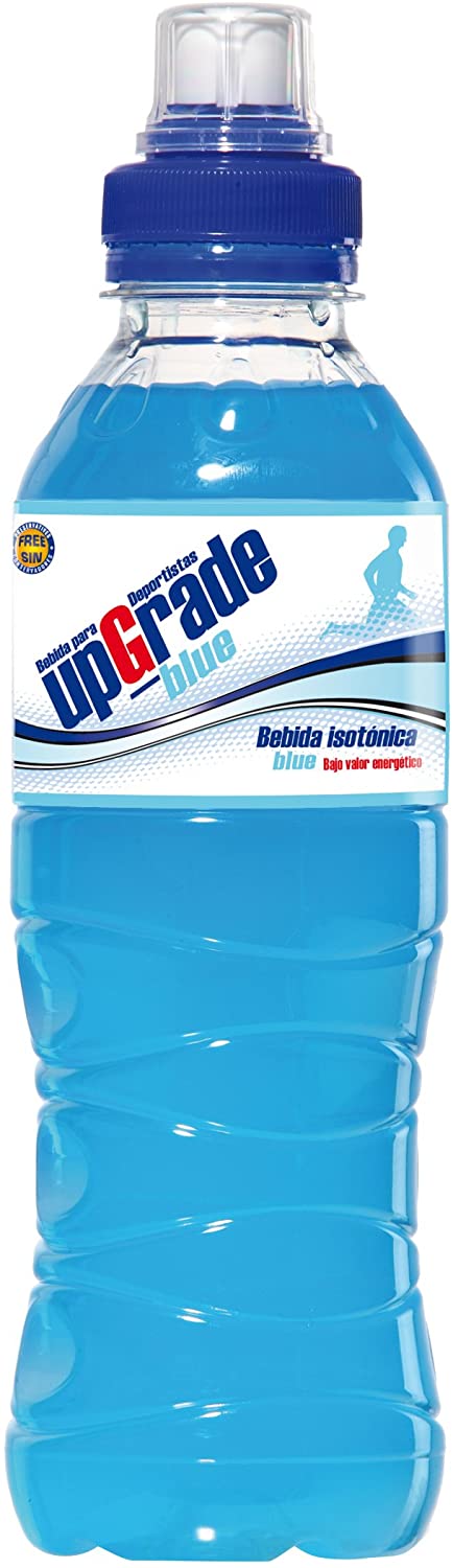BENEDETTO UPGRADE BLUE BEBIDA ISOTÓNICA PARA DEPORTISTAS CON AGUA Y SALES MINERALES. CONTIENE 12 UD DE 500 ml. CADA UNA