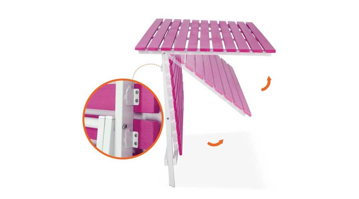 Adaliss Meja Lipat Meja Dapur Taman