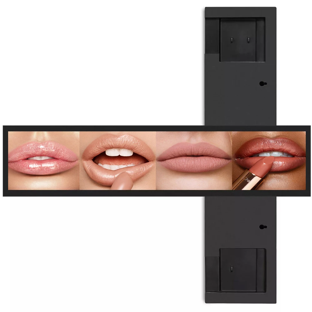 37-Zoll-Android-Stretch-Bar-LCD-Display mit WLAN, rj45 und interaktiver Bluetooth-Digital Signage für dynamische Werbung