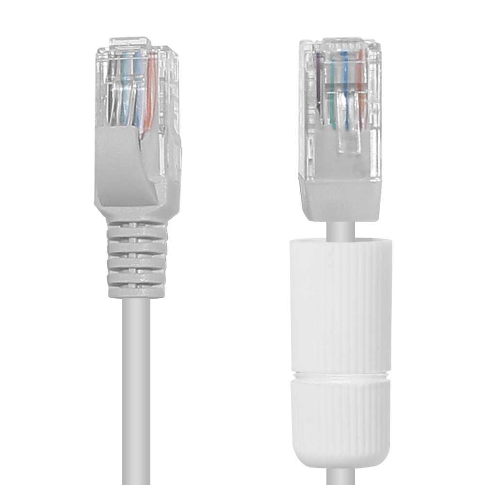 Cable plano de red LAN Cat5 Ethernet Internet RJ45 Cable 20M 50M para cámara POE enrutador módem de ordenador
