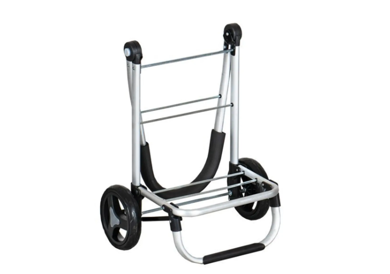 Pasar Welbonia Troli Aluminium Lipat Troli Tas Belanja