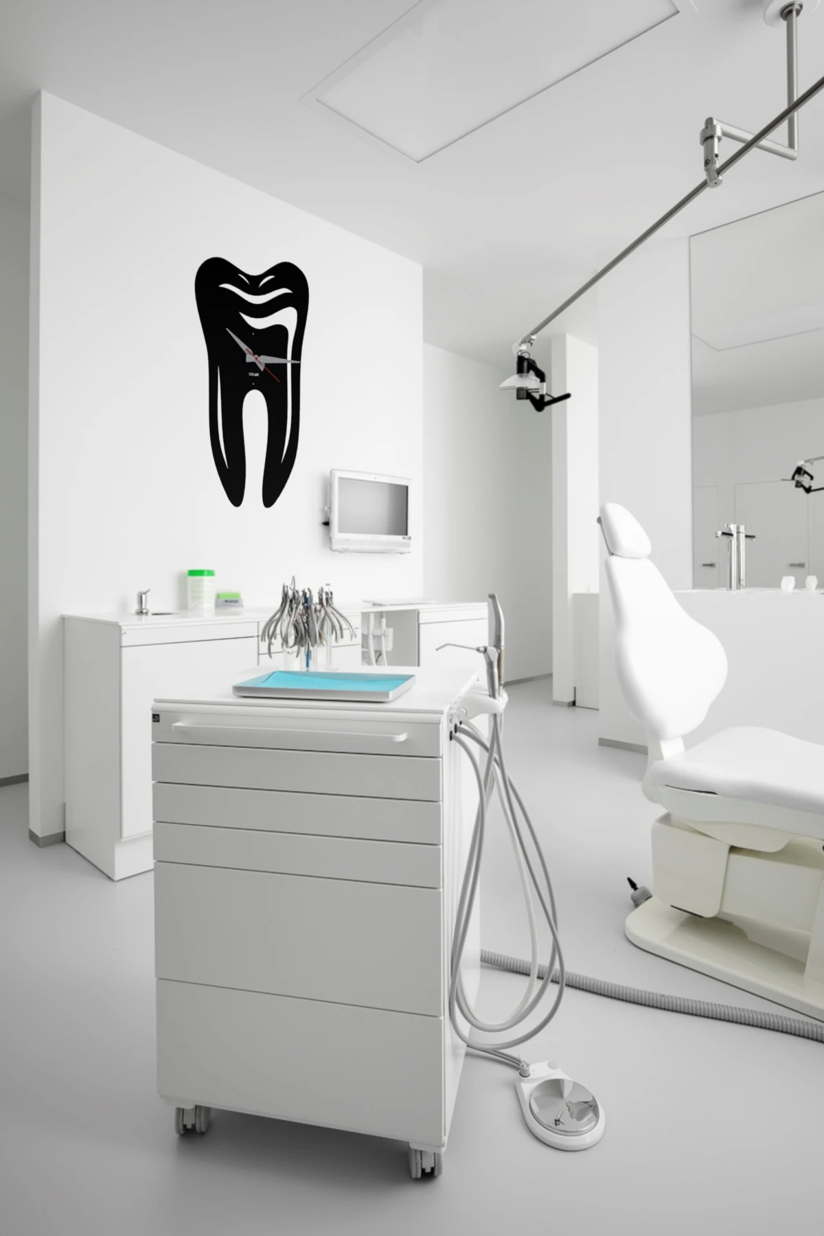 Jam Dinding Bertema GüzelArt Gigi Adalah Hadiah Yang Ideal untuk Klinik Gigi. Dokter Gigi dan Dokter Gigi Dapat Membeli Jam Tangan Sebagai Hadiah.