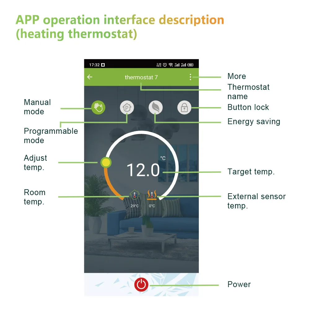 Qiumi Smart WiFi Thermostat สําหรับน้ํา / เครื่องทําความร้อนใต้พื้นหม้อต้มไฟฟ้า / แก๊สทํางานร่วมกับ Alexa Google Home