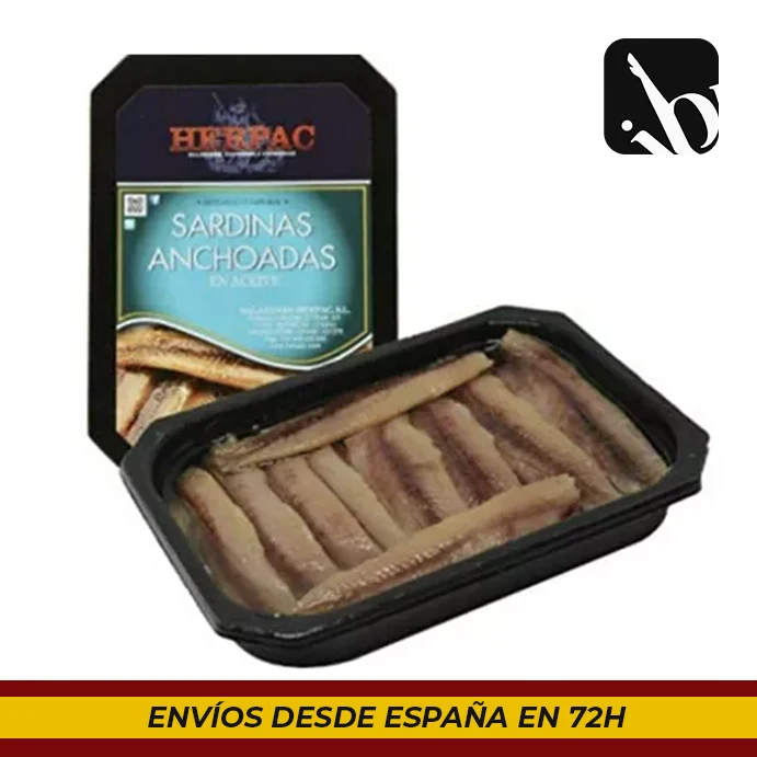 Ansjovis Sardines In Olie 740 Grs.