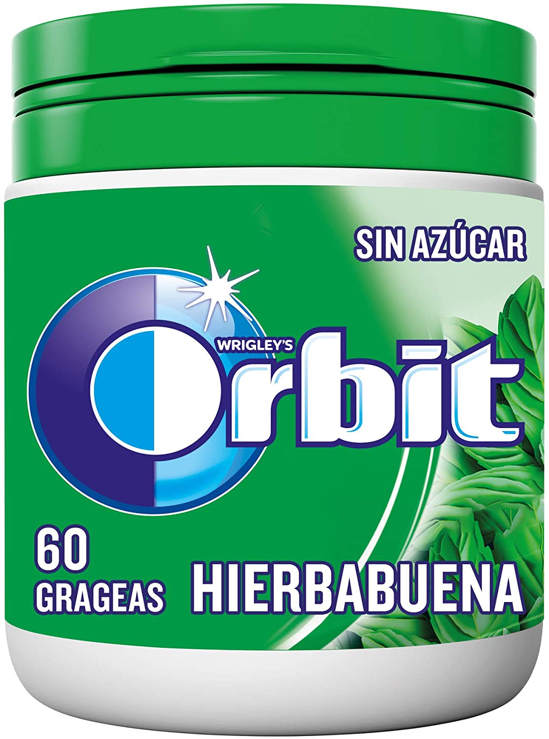 Orbit Box Gits própria personalidade, Gragea, 6 latas com 60 unidades cada, cada um dos Orbit Sabor, mas todos eles têm um olhar em comum
