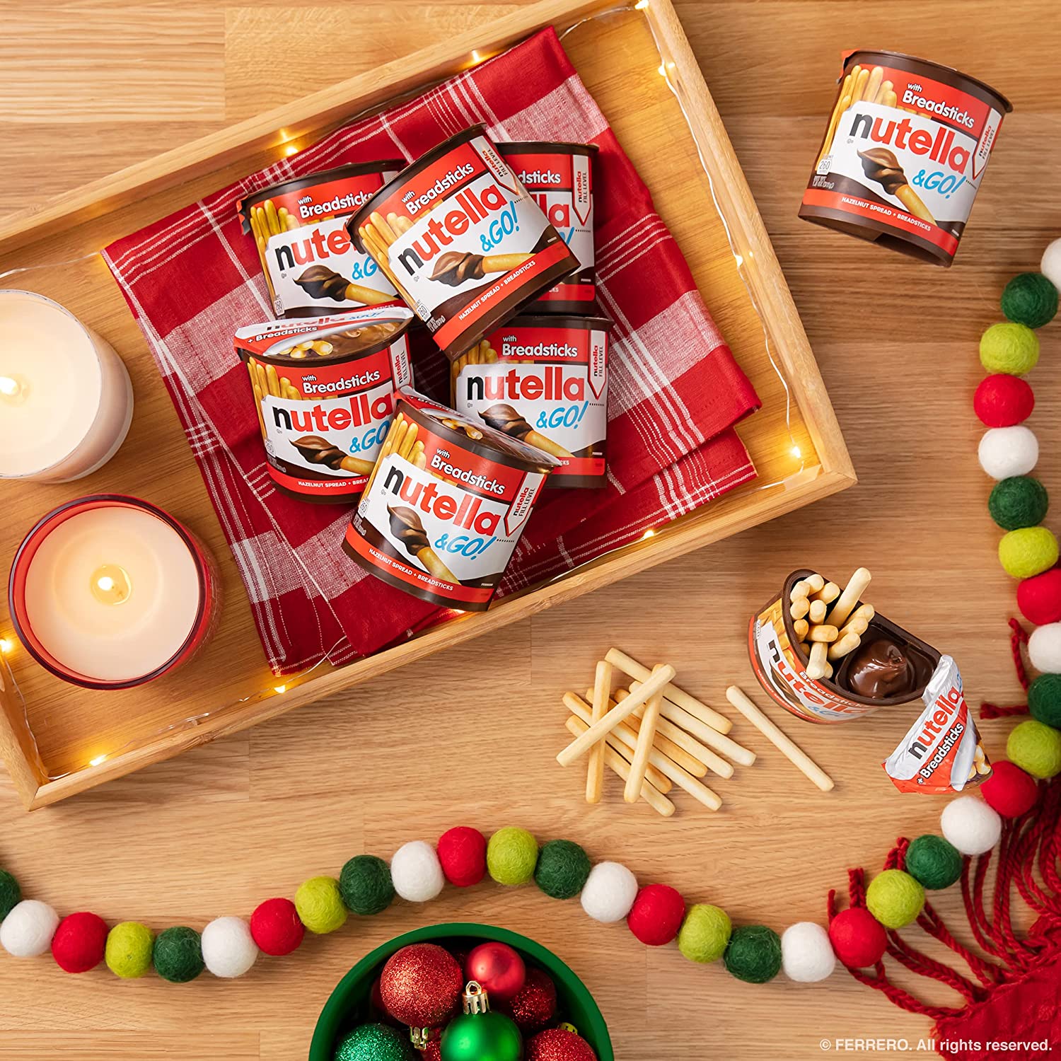 Kinder Nutella & Go Nutella, Embalagem de 12 Peças, 52g