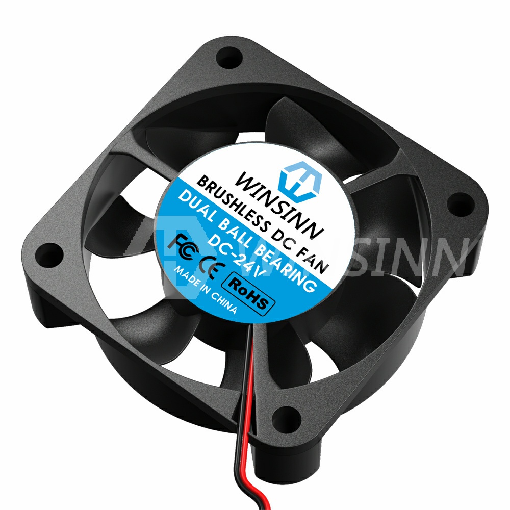 WINSINN スイインファン4010mm,5v,12v,24v,デュアルボールベアリング,ブラシレス冷却,40x10mm,2ピン,3ピン