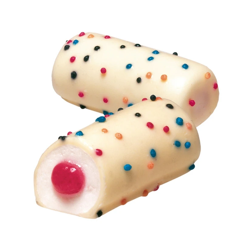 Nuvens crocantes de vidro Choco-75 unidades-nuvens cheios de morango com cobertura de chocolate e bolas