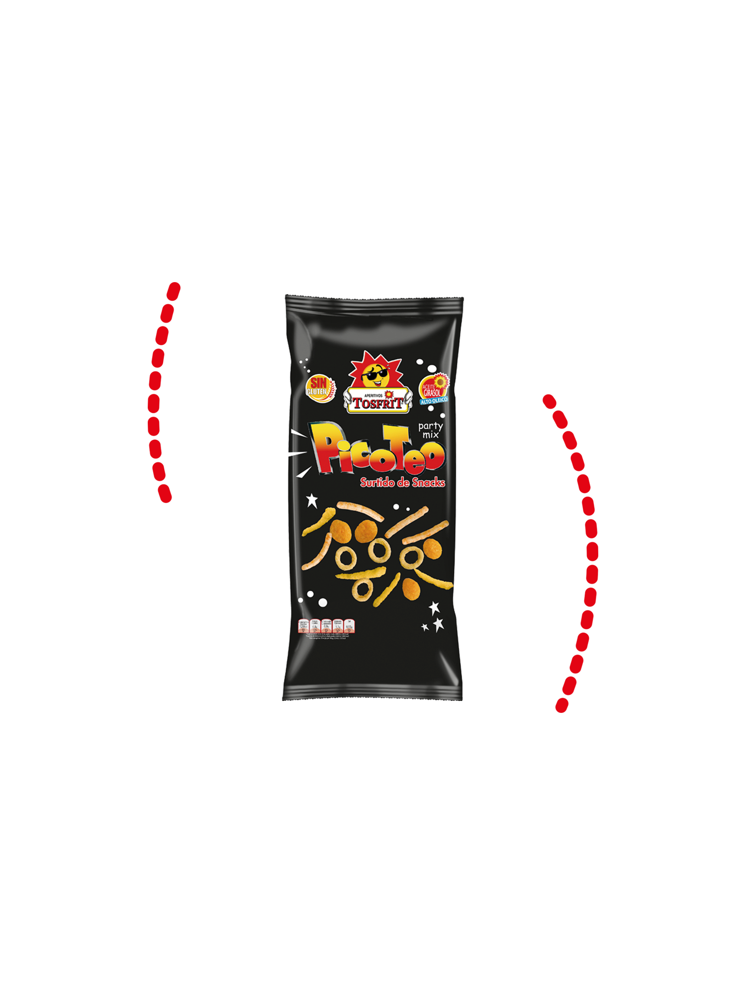 Toshiba-snack-90g x 10ud