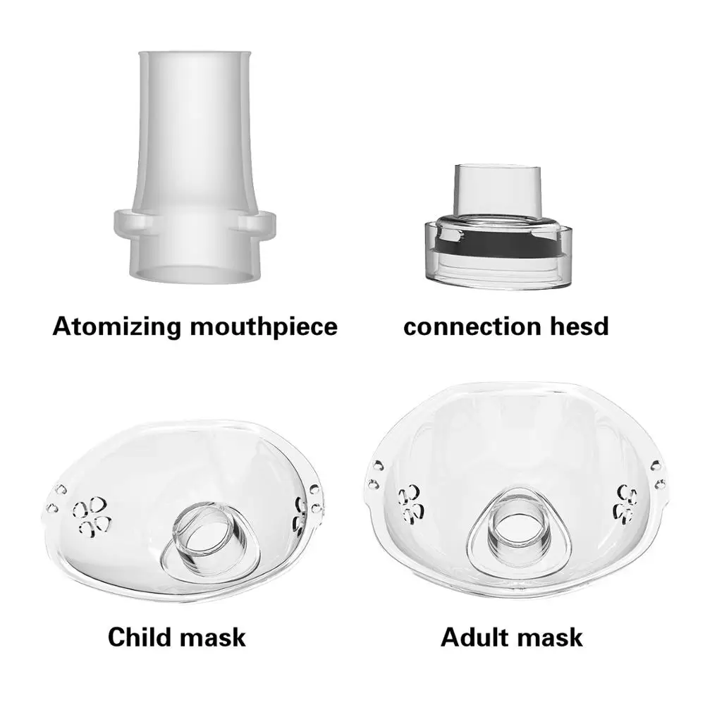 Di Động Máy Xông Khí Dung Máy Y Tế Atomizer Nebuliser Inhalator Người Lớn Trẻ Em Im Lặng Đế Hít Humidificador Nebulizador Portatil