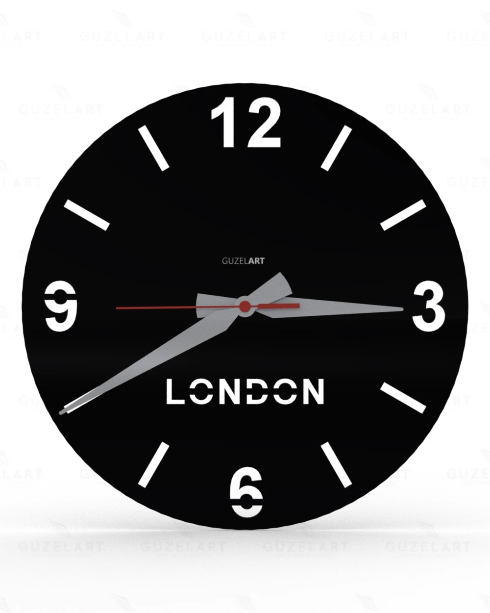 Jam Dinding GuzelArt London, Jam Dinding London, Jam Dinding Bertema London, Jam Dinding Kota London, Jam Dinding Ruang Tamu