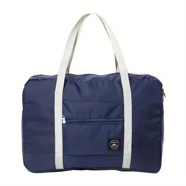 Portable and lightweight travel luggage bag, large capacity sports and fitness bag, foldable handheld boarding bag