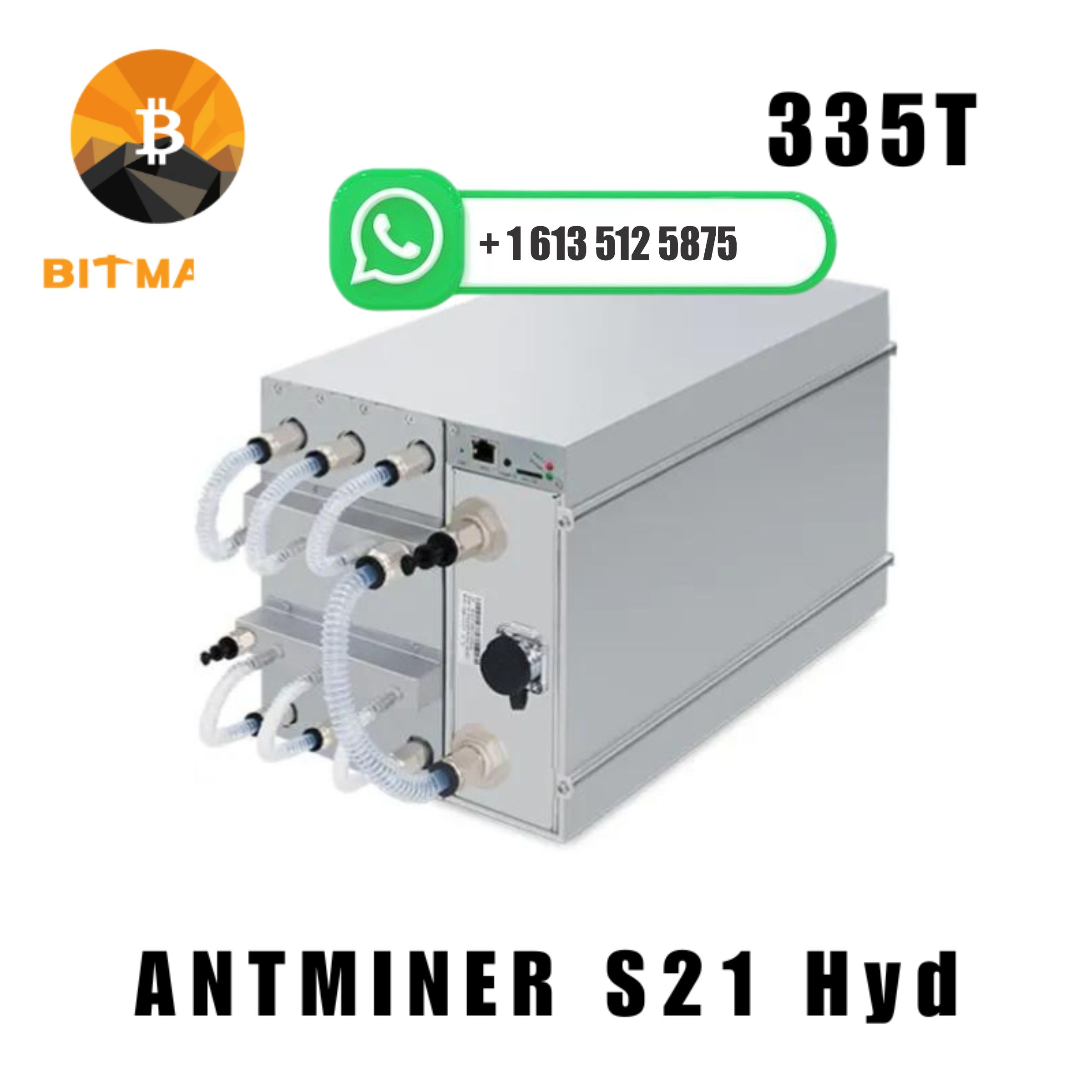 Oferta Cósmica JY: Compre 3 e Ganhe 2 Grátis! NOVO Bitmain Antminer S21e Hyd 310T 5270W – Trifásico 380V ~ 415V |   Mineração Infinita com PSU