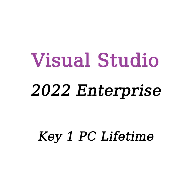 Visual Studio 2022 Enterprise Key 1 PC Lifetime