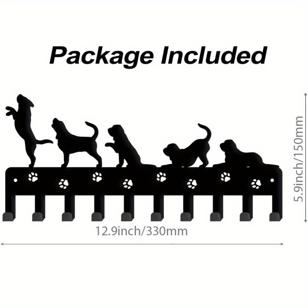 CIFbuy™ Create An Organized Oasis: Animal-Inspired Upright Keychain Hook Rack - Detachable Wall Storage | Utility For Every Spa