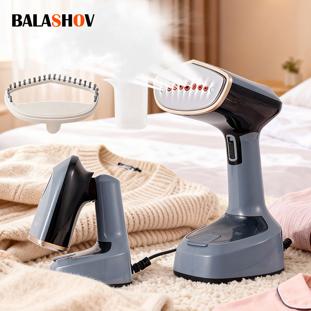 1500W Handheld Steam Screen Fast Preheat 150ml Portable Home Small Fabric Clothes Steamer for Ironing 220V Household Fabric