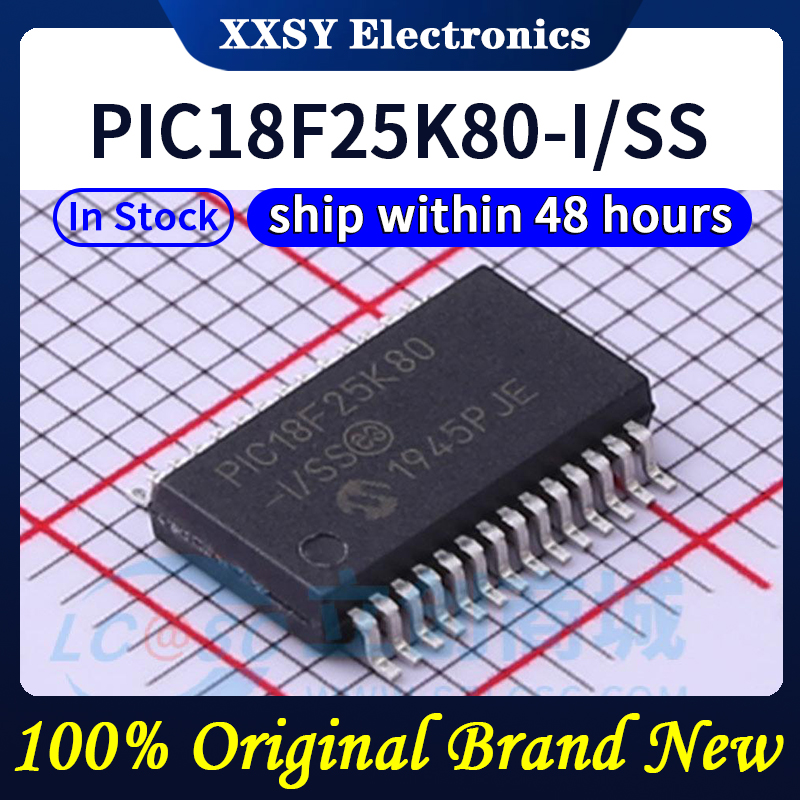 PIC18F25K80-I/SS PIC18F25K80  SSOP28  In stock 100% Original and New