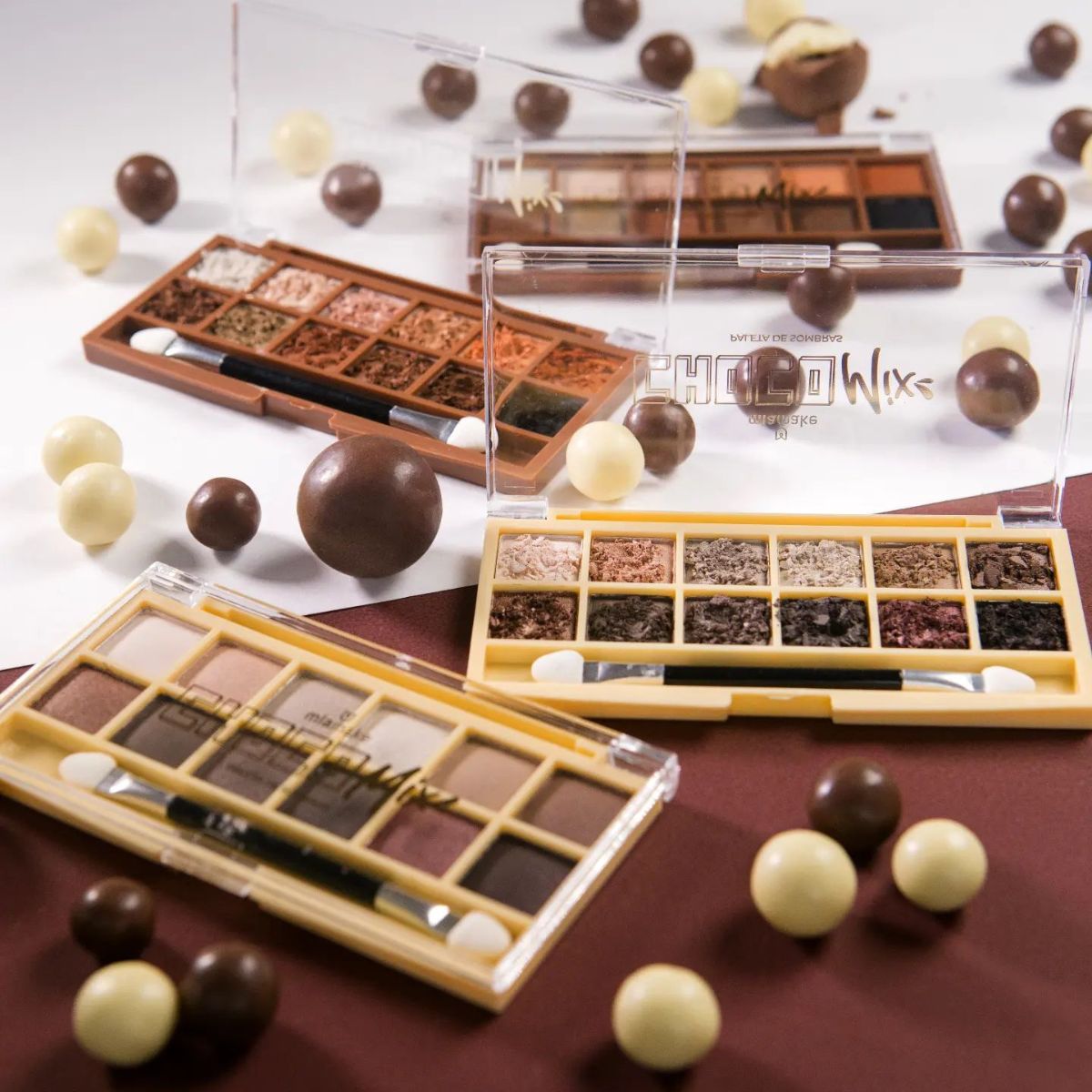 Choco Mix 12 kolorów paleta cieni-Mia zrobić